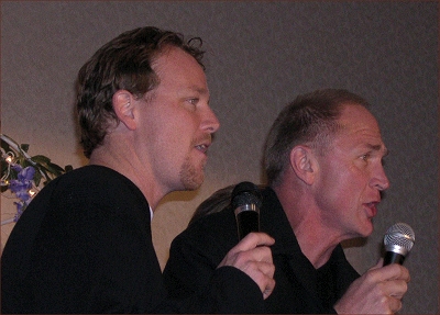 More Karaoke with RDM and Vaughn Armstrong (Enterprise's Admiral Forrest.)